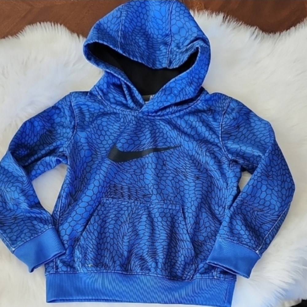 Nike Kids Blue Hoodie, Size 2-3T